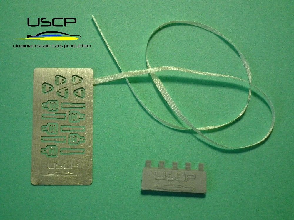 1:24 Road Car Seatbelts PE Set