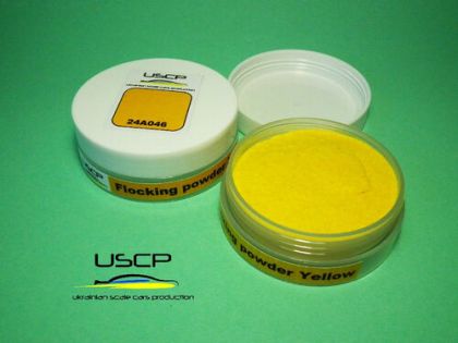 Flocking Powder Yellow (30ml)