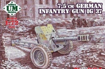1:72 7,5 cm German Infantry Gun IG 37