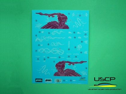 1:24 Honda S2000 Pink F&F2 (Suki) Decal