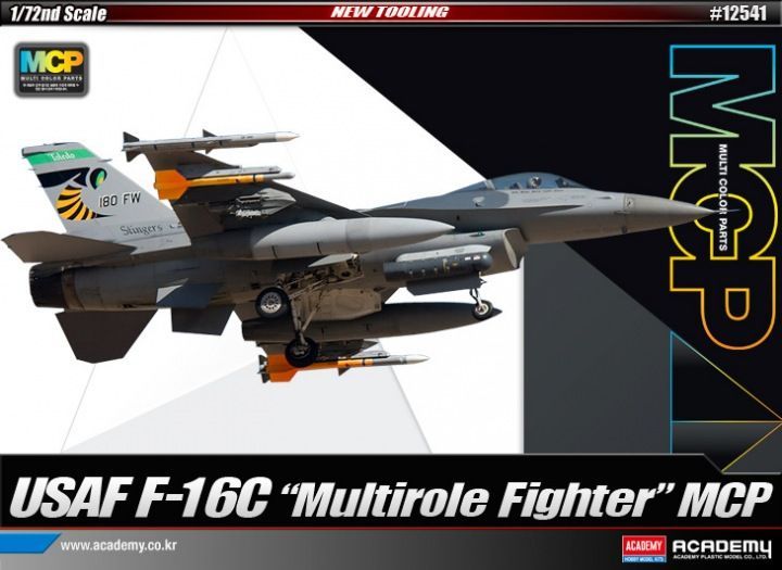 1:72 USAF F-16C Multirole Fighter
