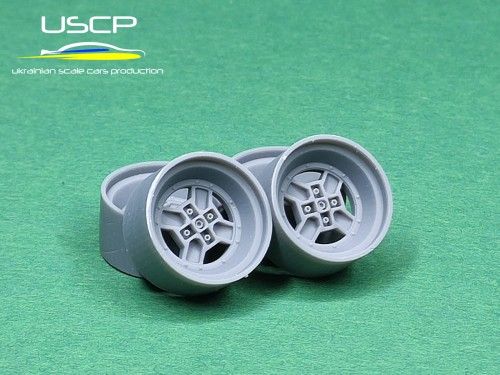 1:24 14 inch Abarth 131 Rally wheels
