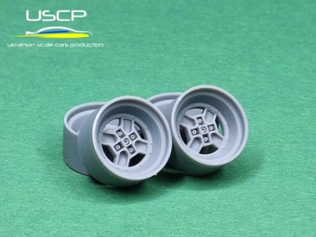 1:24 14 inch Abarth 131 Rally wheels