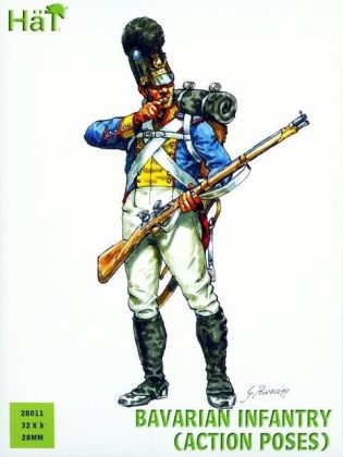 28mm Bavarian Infantry (Action Poses)