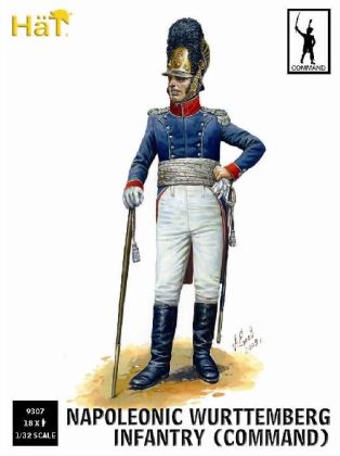 1:32 Napoleonic Wurttemberg Infantry (Command)