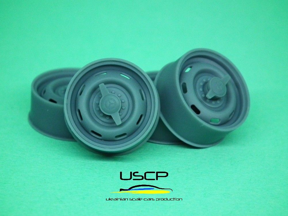 1:24 Mercedes 300 SL wheels for Tamiya