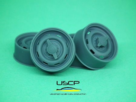 1:24 Mercedes 300 SL wheels for Tamiya