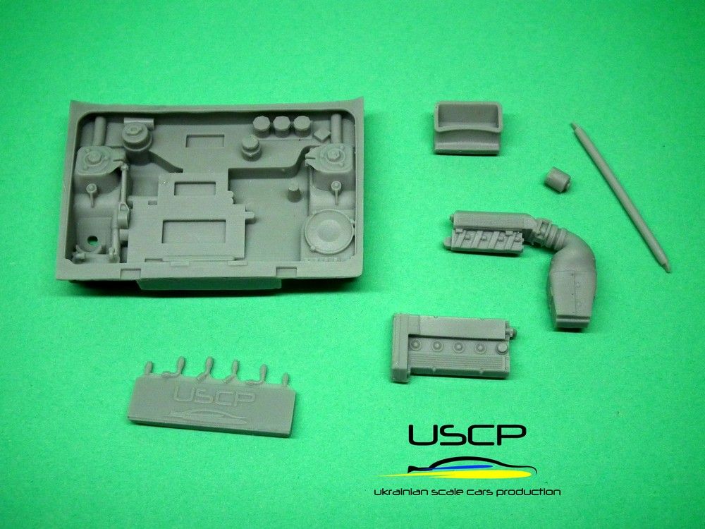 1:24 Lancia Delta integrale HF Rally Engine set 