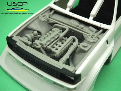 1:24 Audi Quattro S1 Gr.B Engine bay Super Detail set