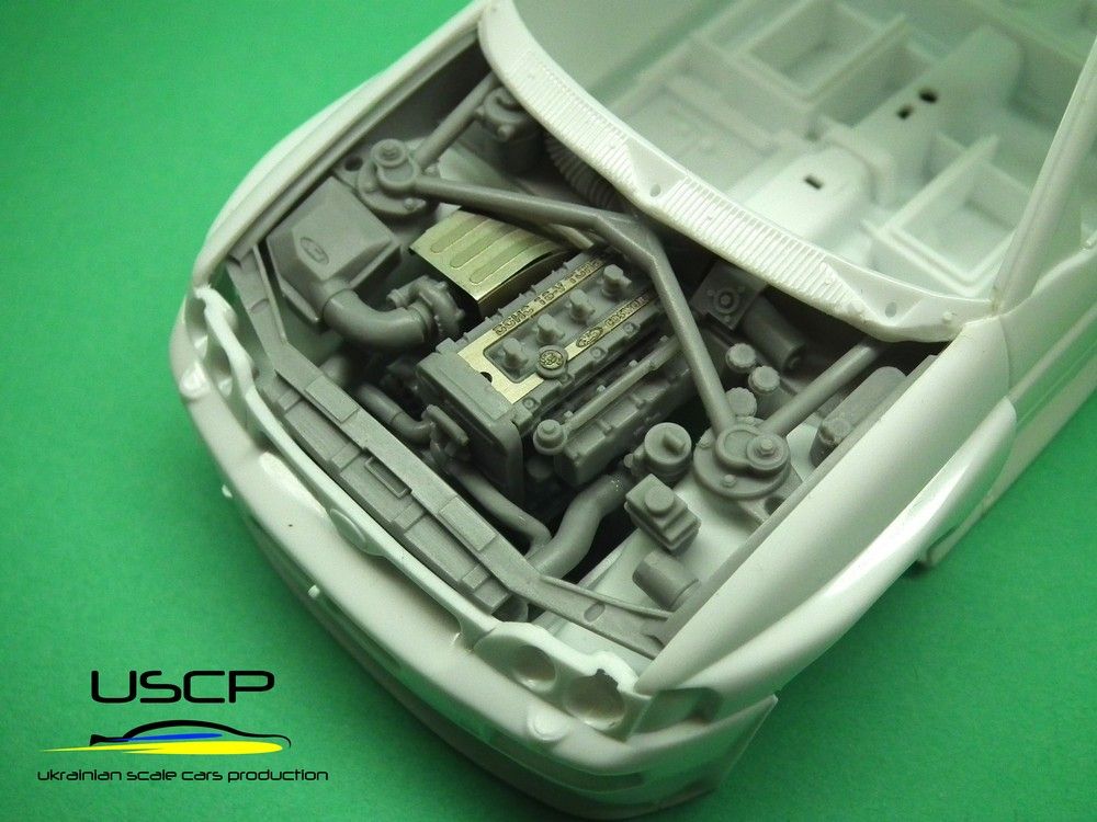 1:24 Cosworth YB Engine And Escort RS Engine Bay Super Detail Set (TransKIT)