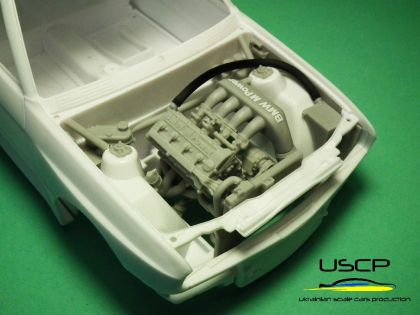 1:24 BMW M3 E30 Racing Engine Bay Super Detail Set (TransKIT)
