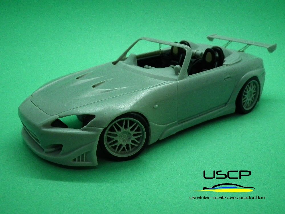 1:24 Honda S2000 Pink Fast And Furious 2 (Suki) (TransKIT)