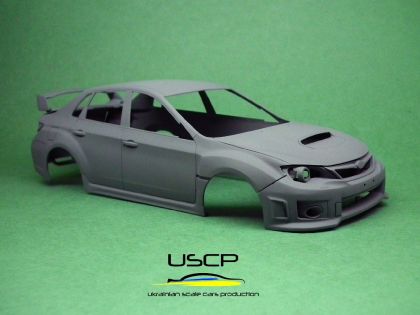1:24 Subaru Impreza WRX STI Sedan 2010 (TransKIT)