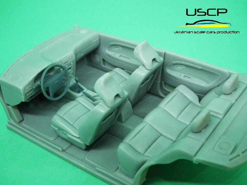 1:24 Volvo S40 Street Interior Detail-Up Set (For NuNu 24034)