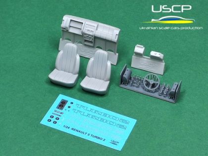 1:24 Renault 5 Turbo 2 interior