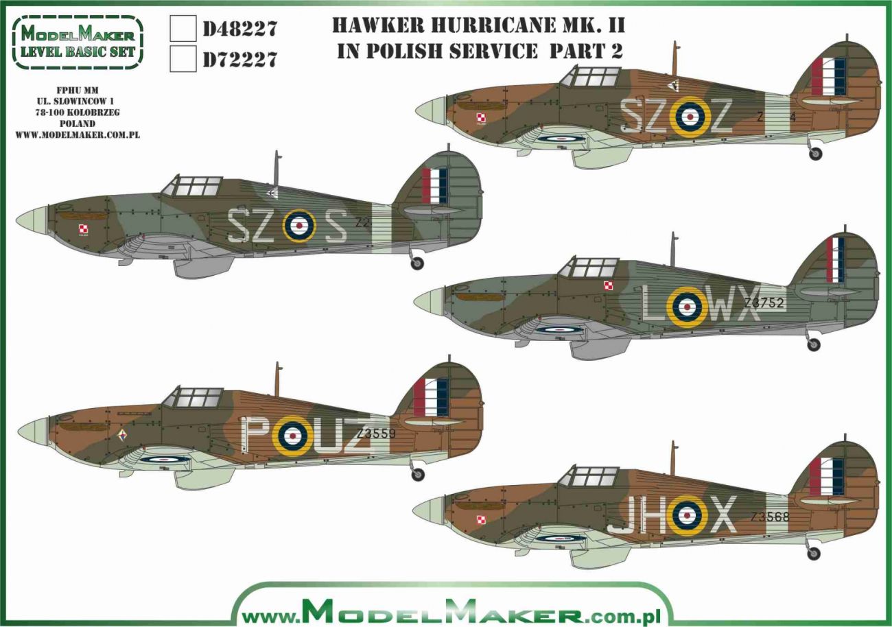 1:48 Hawker Hurricane Mk.II/IV In Polish Service Part 2