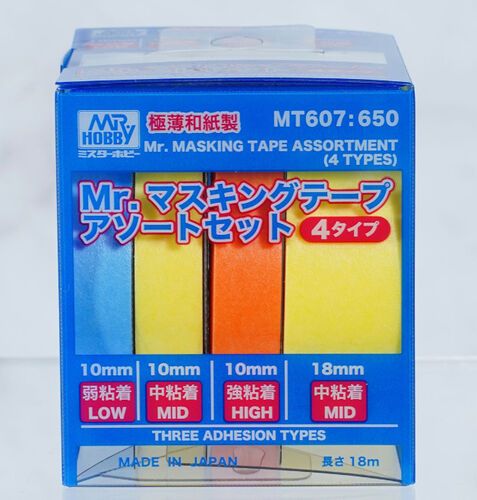 MT-607 Mr. Masking Tape Assortment (4 Types)