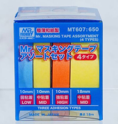 MT-607 Mr. Masking Tape Assortment (4 Types)