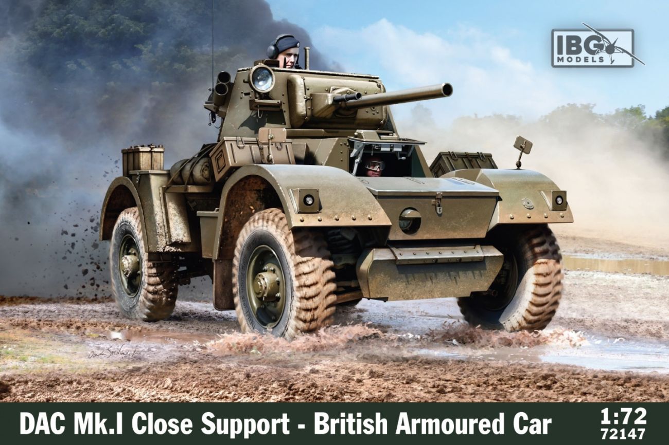 1:72 DAC Mk.I Close Support - British Armoured Car 
