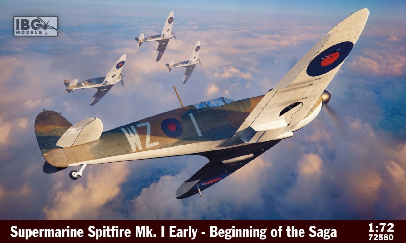 1:72 Supermarine Spitfire Mk.I Early Beginning of the Saga