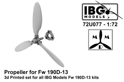 1:72 Propeller for Focke-Wulf Fw-190D-13