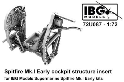 1:72 Supermarine Spitfire Mk.I Early cockpit structure insert