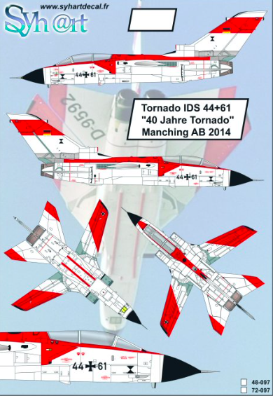 1:48 Tornado IDS 44+61 40 Jahre Tornado 2014
