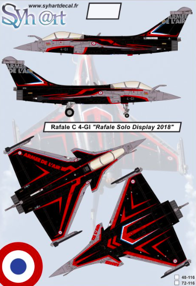 1:48 Rafale C 4-GI Rafale Solo Display 2018