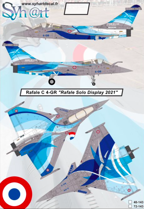 1:48 Rafale C 4-GR Rafale Solo Display 2021
