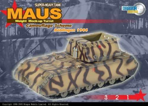 1:72 MAUS Weight Mock-Up Turret