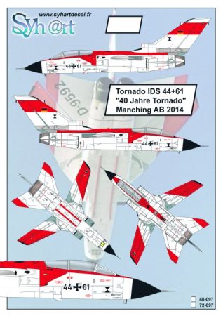 1:72 Tornado IDS 44+61 40 Years Tornado Manching AB 2014