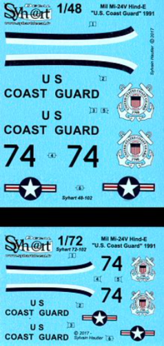 1:72 Mil Mi-24V Hind-E U.S. Coast Guard
