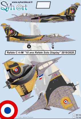 1:72 Rafale C 4-IM Rafale Solo Display 2019-2020