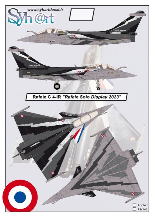 1:72 Rafale C 4-IR 'Rafale Solo Display 2023'