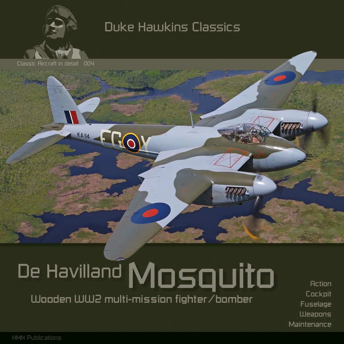 De Havilland Mosquito - Wooden WW2 Multi-Mission Fighter/Bomber