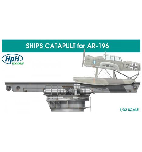 1:32 Ship's Catapult for Arado Ar-196 A-3 (designed to be used with Revell kits)