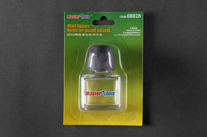 40ml Square Bottle for model solvent