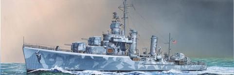 1:350 Gleaves Class Destroyer U.S.S. Buchanan DD-484 1942