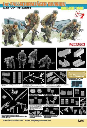 1:35 1st Fallschirmjäger Division (Holland, 1940)