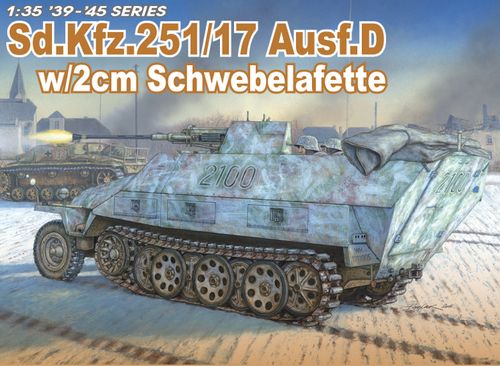 1:35 Sd.Kfz.251/17 Ausf.D w/2cm Schwebelafette