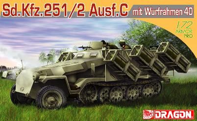1:72 Sd.Kfz.251/2 Ausf.C mit Wurfrahmen 40