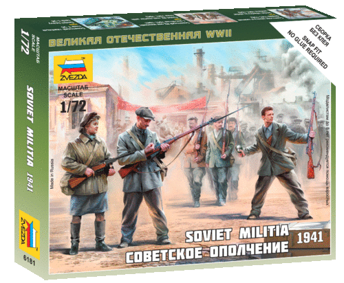 1:72 Soviet Militia 1941