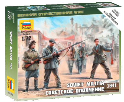 1:72 Soviet Militia 1941