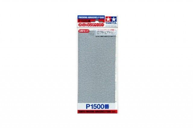 Finishing Abrasives P1500 (3pcs)
