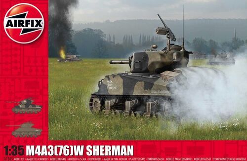 1:35 M4A3(76)W Sherman 'Battle of the Bulge'