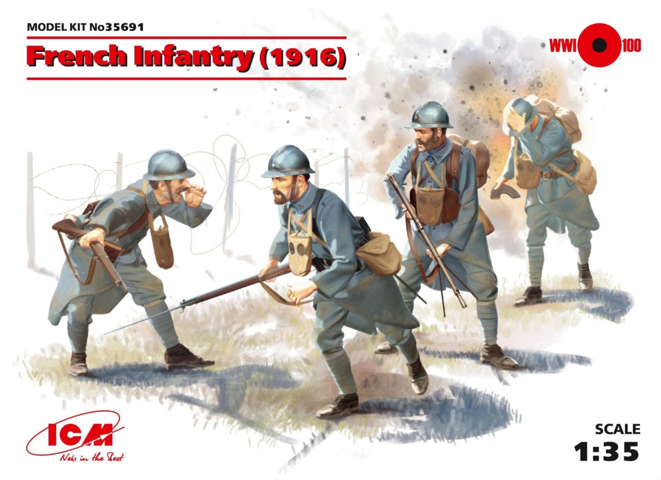 1:35 French Infantry (1916)