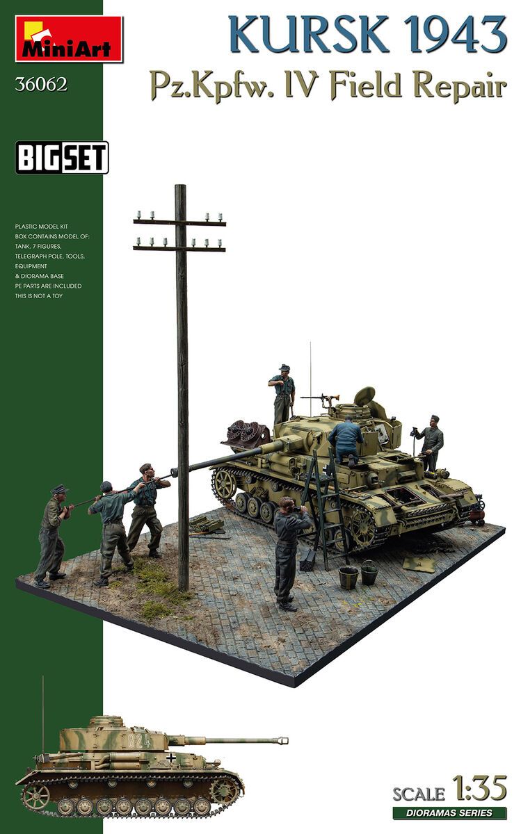 1:35 Kursk 1943 Pz.Kpfw. IV Field Repair Big Set