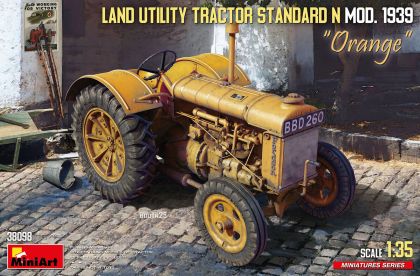 1:35 Land Utility Tractor Standard N Orange (Mod. 1939)