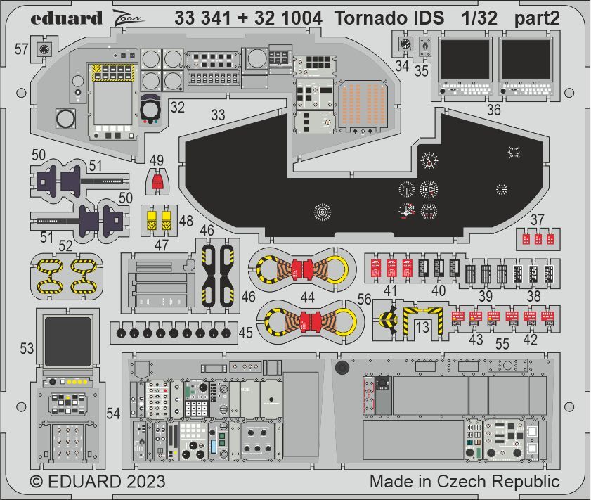 1:32 Tornado GR.1 - Cockpit Set (for Italeri Kits)