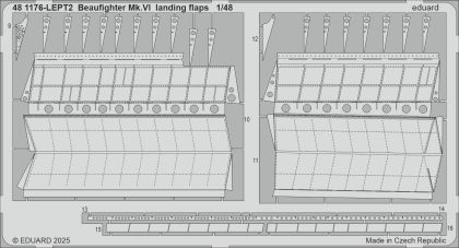 1:48 Bristol Beaufighter Mk.VI - Landing Flaps for Revell